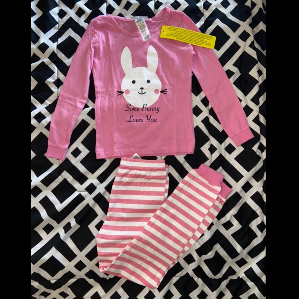 Girls Pink Pijamas
